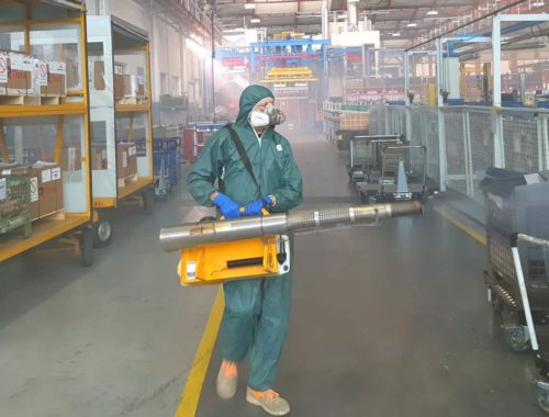 sanificazione batteri virus luoghi di lavoro