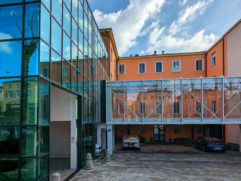Zeta Service ristrutturazione a Modena - edilizia sanitaria - ponte coperto
